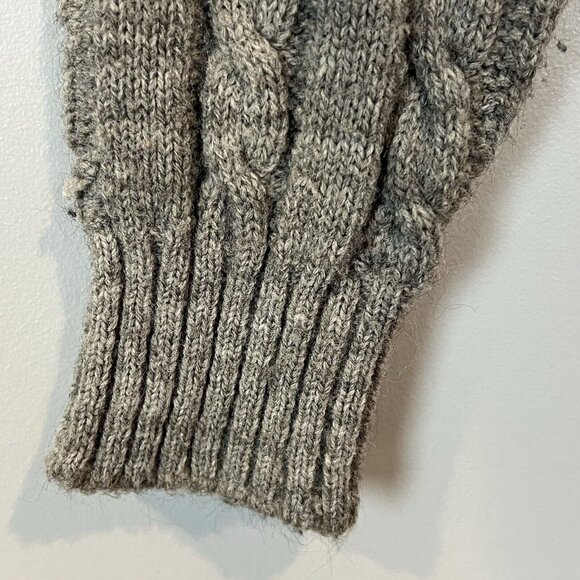 Mens Vintage Gray Cardigan Sweater Jantzen Country Squire Size Large Grandpa - Picture 5 of 9